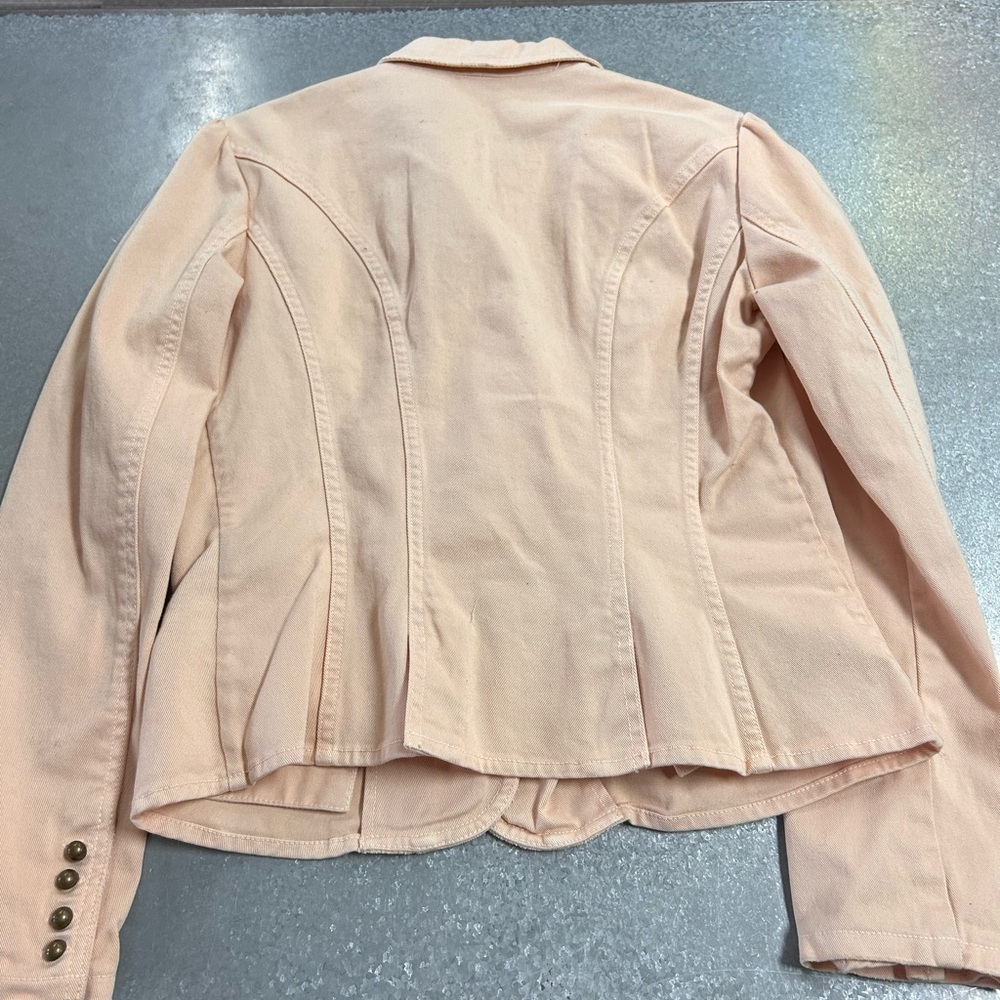 Women's Ralph Lauren peach denim Jacket - Picture 5 of 8